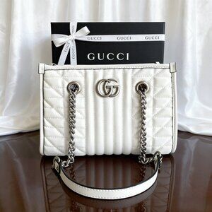 Gucci GG Marmont Medium Matelassé Shoulder Bag